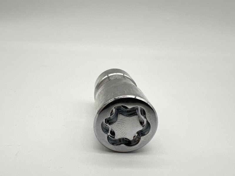 Radmuttern abschließbar verchromt 14×150, Konus 60° (5er-Set)