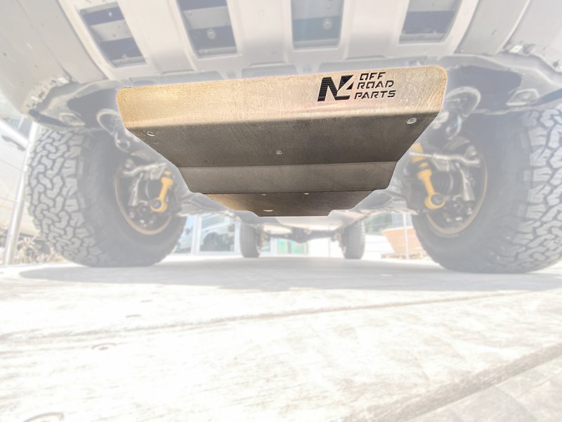 Unterfahrschutz vorn Soft Aluminium 8mm für Toyota GDJ250 2024+ — N4-Offroad