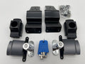 Set 2 verrous anti effraction portes vorn Mercedes Sprinter - 4 Clefs - Anodisage noir — DTC Parts