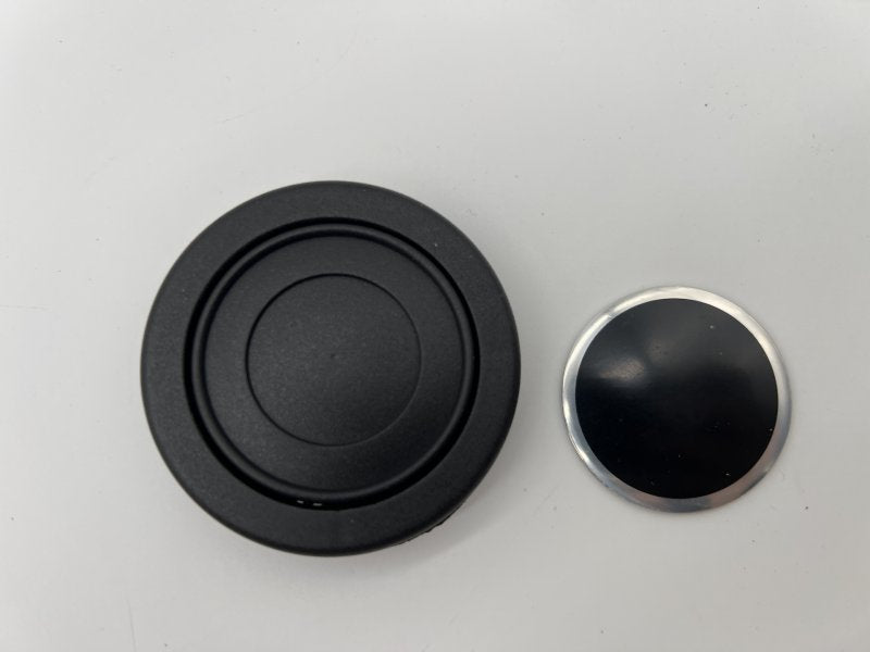 Racing-Lenkrad Wildleder schwarz Ø 380 mm