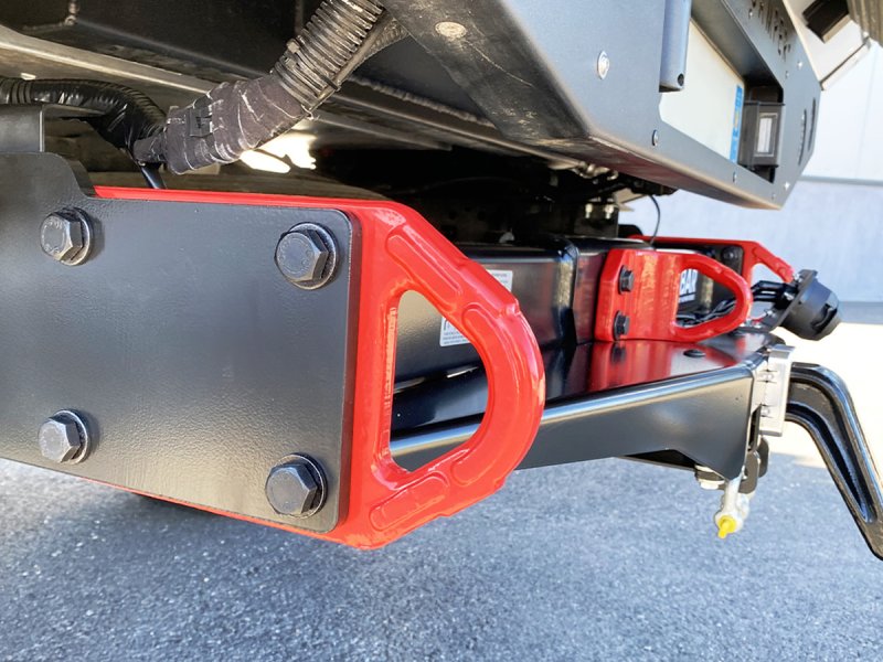 Anhängerkupplung Toyota Hilux Revo (50-mm-Vierkant integriert)