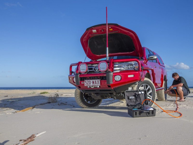 ARB Dual Portable Compressor s 4l hliníkovou vzdušníkem — ARB