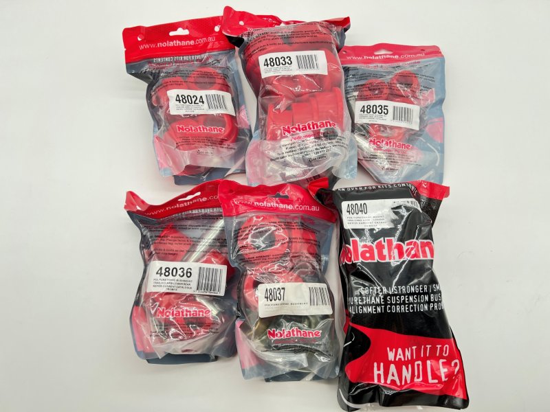 Kit complet silent blocs pont vorn und hinten für Land Rover Defender Discovery I — Nolathane