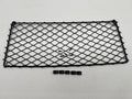 Filet rangement avec cadre Stahl noir 500x200mm - avec cavaliers fixation und vis — DTC Parts