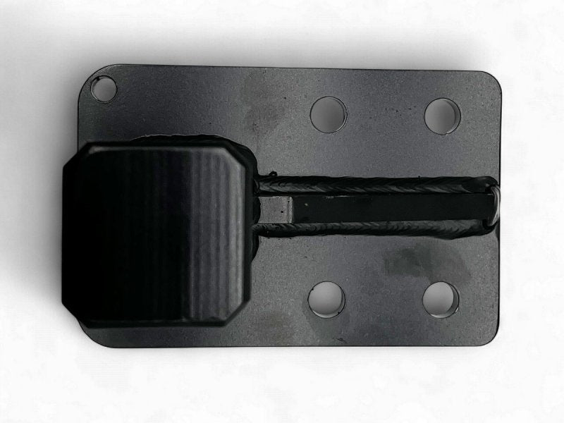 N4-Offroad Distanzstück mit Spielausgleich (zugelassen) für 2”-Anhängerkupplung – Platte mit 4 Löchern