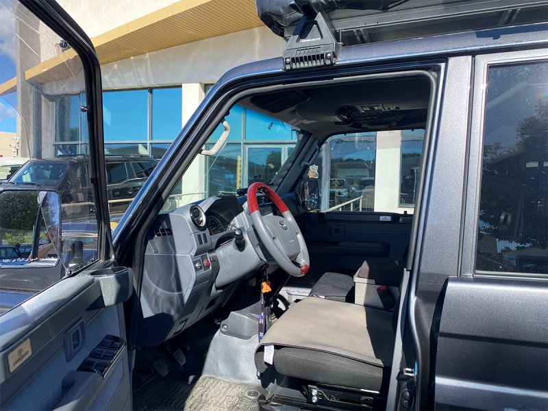 N4-Offroad Türdichtungssatz verstärkt (alle Türen + Heckklappe) für Toyota Land Cruiser HZJ76/GRJ76