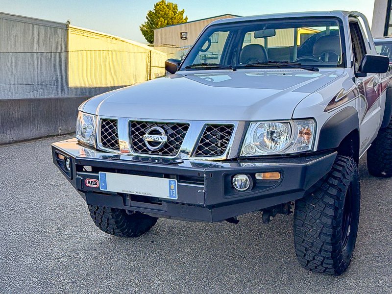 Frontstoßstange Stahl ARB Sahara Bar für Nissan Patrol Y61 2005+ — ARB