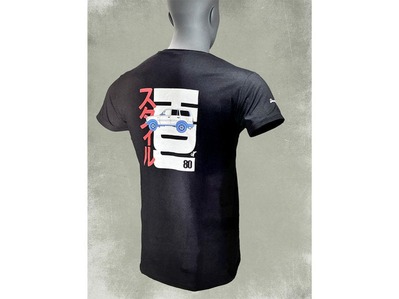 Herren-T-Shirt HDJ80 Dream Team Car schwarz – Größe L