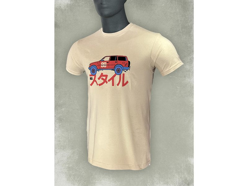 Tshirt homme HDJ80 Dream Team Car sable Taille 2XL — DTC Parts
