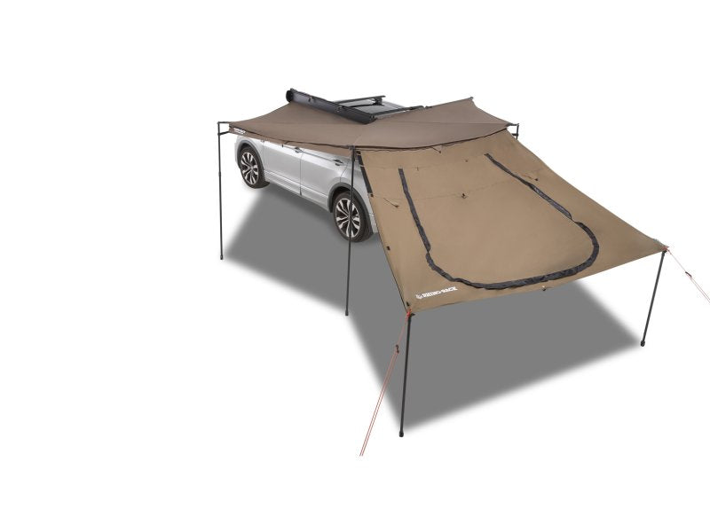 Trapezförmige Erweiterung mit Tür für Markise RHINO RACK 33400 Batwing Compact — Rhino Rack