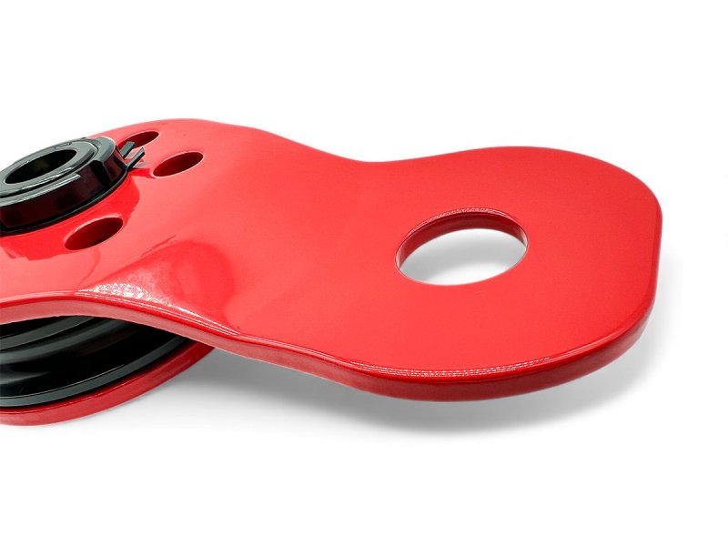N4-Offroad Umlenkrolle aufklappbar 10 t rot (mit Tasche)
