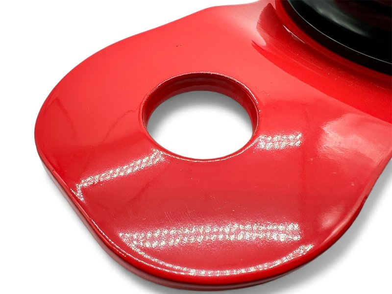 N4-Offroad Umlenkrolle aufklappbar 10 t rot (mit Tasche)