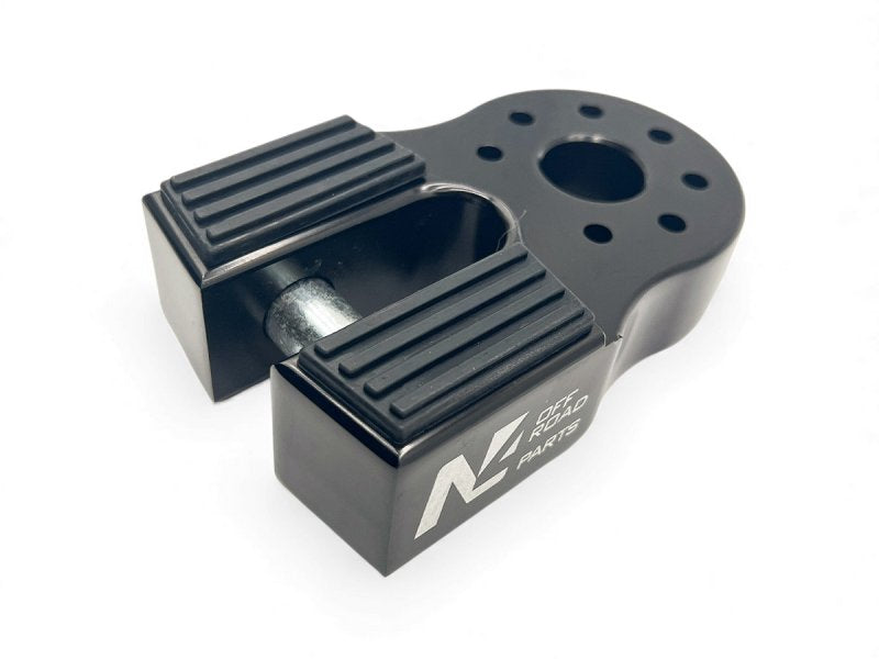 Arrêt corde 10T alu noir für Schäkel rigide — N4-Offroad
