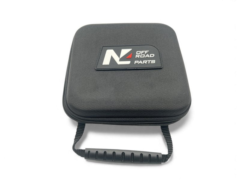 N4-Offroad Seilwinden-Ring Aluminium 13,5 t Ø148 mm rot (mit Etui)