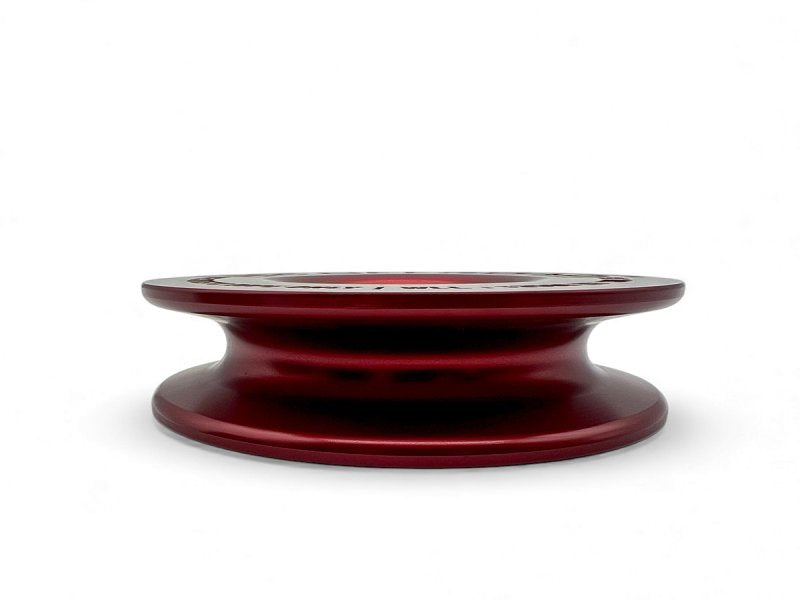 N4-Offroad Seilwinden-Ring Aluminium 13,5 t Ø148 mm rot (mit Etui)