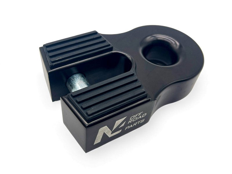 Arrêt corde 10T alu noir für Schäkel souple — N4-Offroad