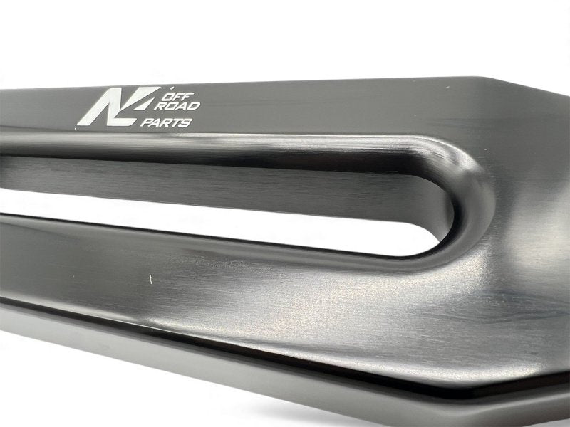 Seilfenster Aluminium schwarz für Seil Seilwinde synthetisch — N4-Offroad
