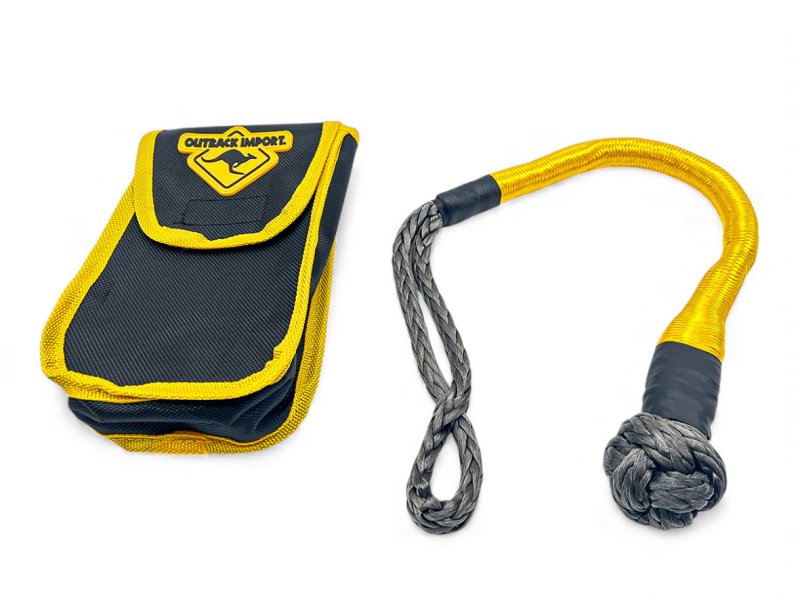 Schäkel souple textile 10T Outback Import avec sacoche — Outback Import