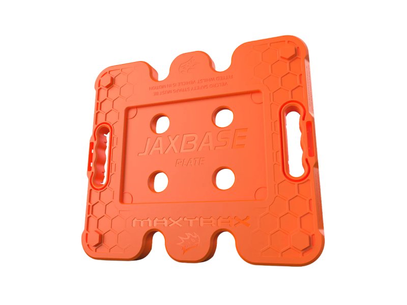 Plaque Jaxbase Maxtrax orange — Maxtrax