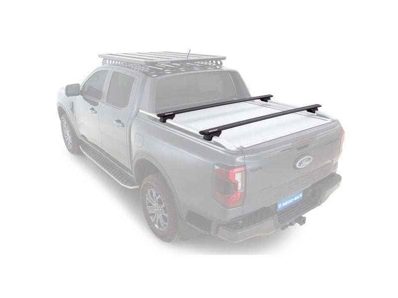 Kit 2 Dachträger-Querträger Rhino Rack Sportz 1650mm Ford Ranger T9 Wildtrak avec rails toit 2022+ — Rhino Rack