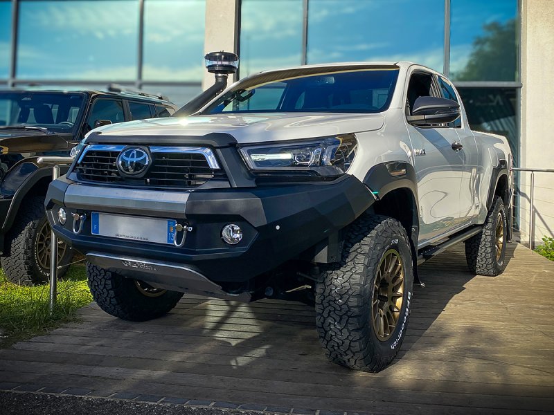 Frontstoßstange Stahl N4 Toyota Hilux Revo — N4-Offroad