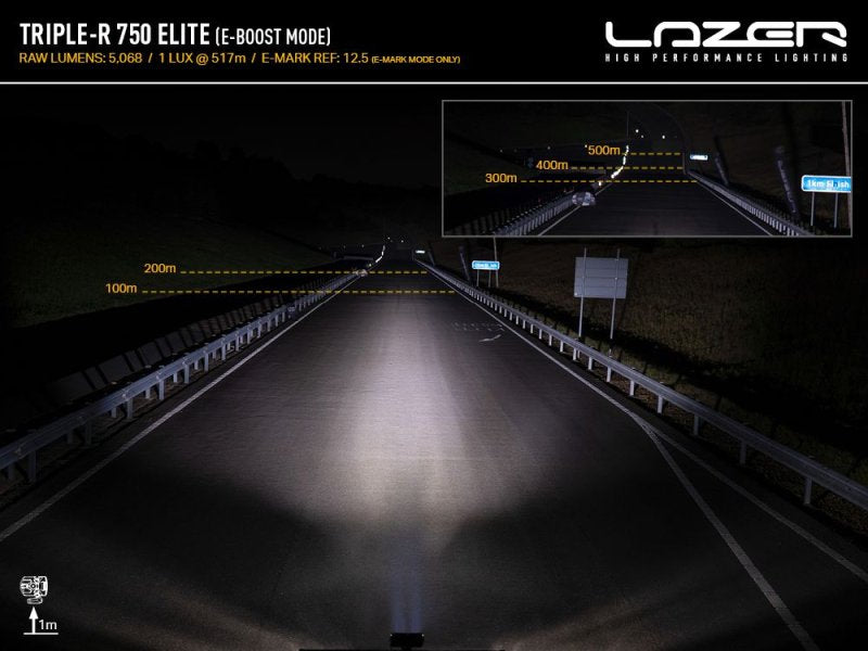 LED-Scheinwerfer Lazer Triple-R 750 Elite