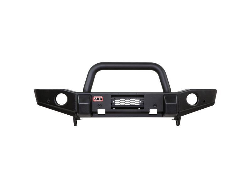 ARB Combar Deluxe Bar Frontschutzbügel Stahl (texturiert) – Jeep Wrangler JL ab 2018, windenkompatibel, OE-Nebelscheinwerfer & Einparksensoren