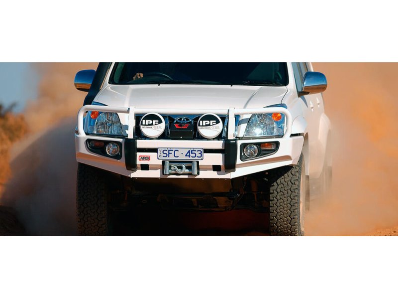 WINCHBAR BLACK PRADO 120 03-09 W/FLR AFO 8-9.5 — ARB