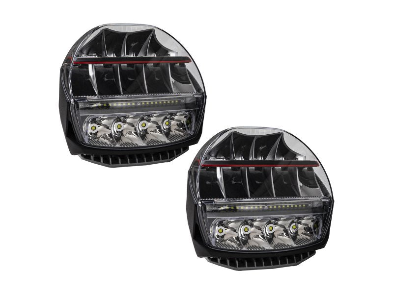 ARB Intensity IQ LED-Fernscheinwerfer Set (Paar) mit Kabelbaum – adaptive 4-Optik, App-Steuerung, E-Mark