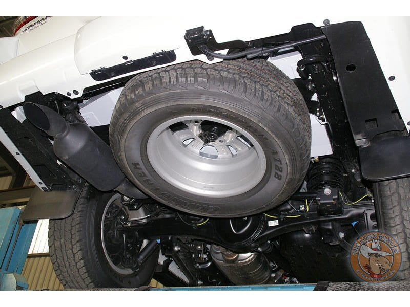 200-SERIES SMALL DIESEL TWIN EXHUAST LHS — Long Ranger