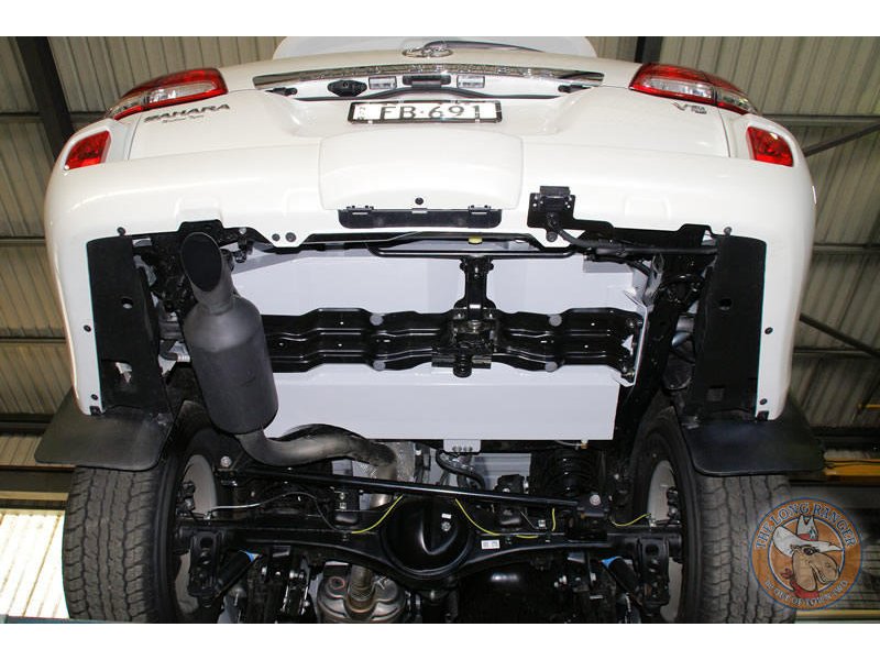 Long Ranger 70 L Zusatz-Kraftstofftank Diesel – Toyota Land Cruiser 200 (Doppelauspuff) | TA65STWIN