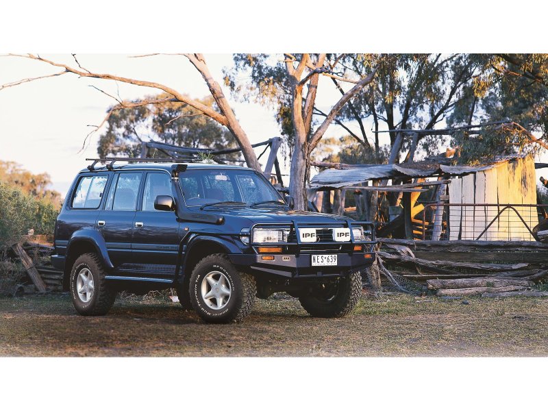Frontstoßstange Stahl BULL BAR ARB für HDJ80 — ARB