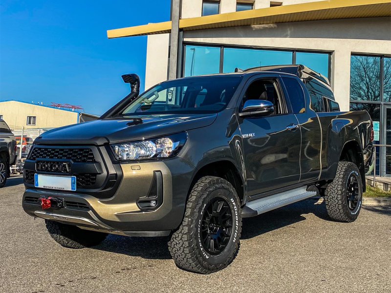 Seilwinden-Grundplatte für Original-Stoßstange für Toyota Hilux Revo nach 01/2021 — N4-Offroad