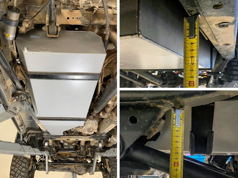 Přídavná nádrž LRA Toyota Landcruiser HDJ80 BVM 145l — LRA