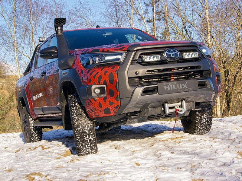 Kühlergrill-Integrationskit – Toyota Hilux Invincible (2021+)