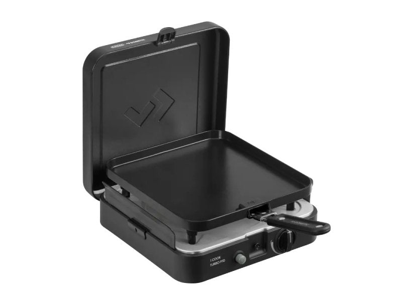 Přenosný plynový vařič 1 hořák s deskou plancha Cadac 1 Cook Turbo FFD — Cadac