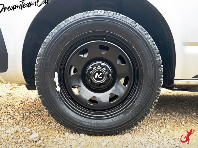 Felge Stahl Triangular schwarz 7x17 5x120 Volkswagen Transporter T5 T6 — N4-Offroad