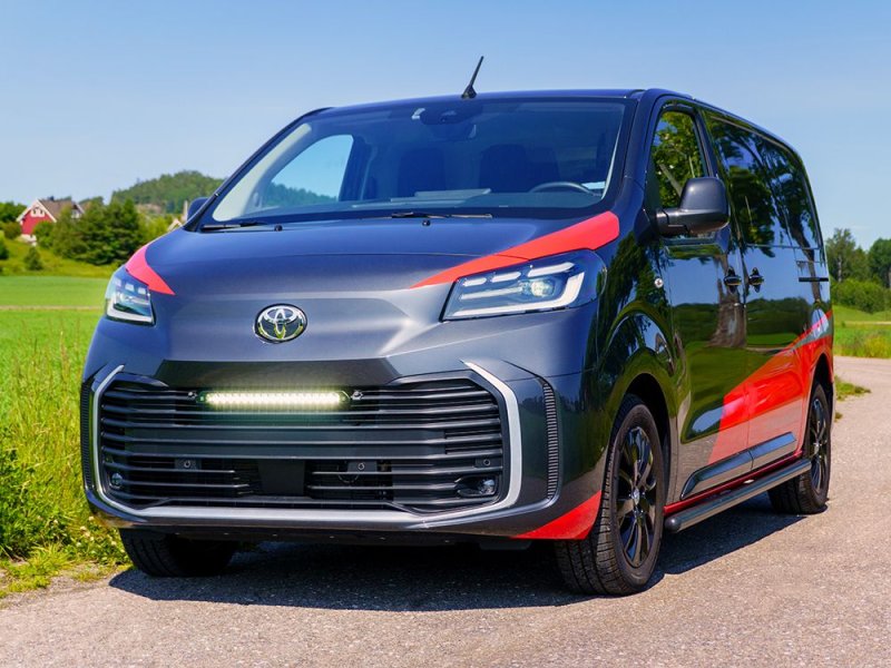 Integrační sada Lazer Toyota Proace (2023+) pro masku chladiče - Linear-18 Elite — Lazer