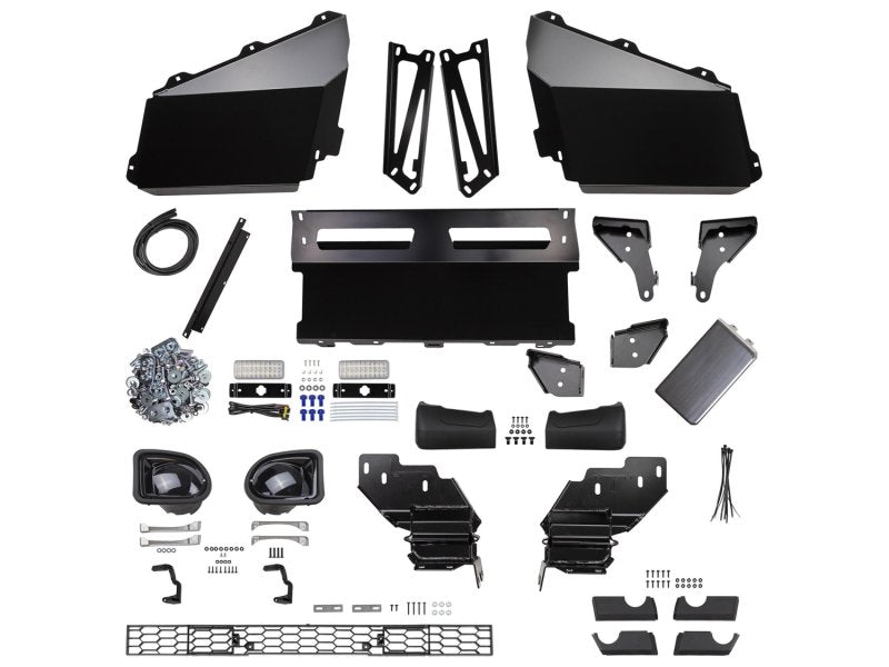 ARB Combar Alloy Frontstoßstange – Toyota Hilux Revo Wide Body (ab 2015), poliert, ARB Fog MkII