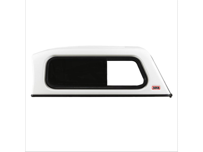 ARB Classic Plus Hardtop-Canopy – Mitsubishi Triton Doppelkabine (ab 2024), Aufstellfenster links / Schiebefenster rechts