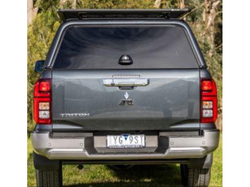 ARB Classic Plus Hardtop-Canopy – Mitsubishi Triton Doppelkabine (ab 2024), Aufstellfenster rechts / Schiebefenster links