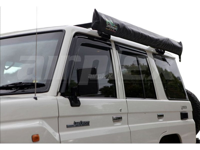 Windabweiser-Satz (4-teilig) Toyota Land Cruiser Serie 76, Klebemontage — Airplex