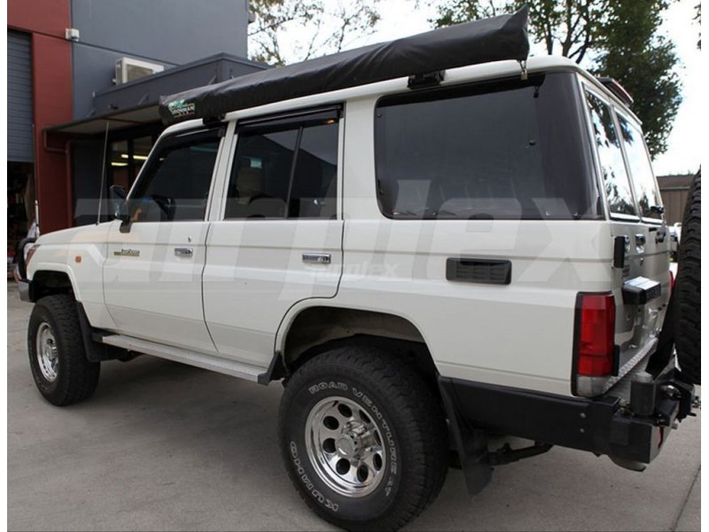 Windabweiser-Satz (4-teilig) Toyota Land Cruiser Serie 76, Klebemontage — Airplex