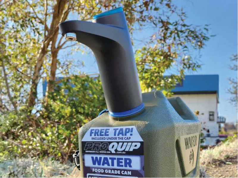 Elektrischer wiederaufladbarer Hahn für Wasserkanister