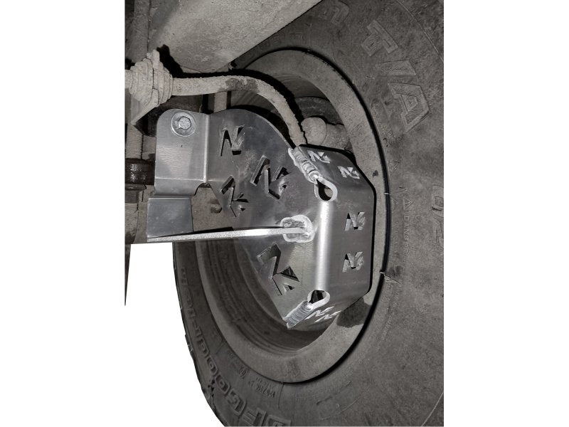 N4-Offroad Bremssattelschutz hinten (links & rechts) für Mercedes Sprinter 4x4 W906/W907