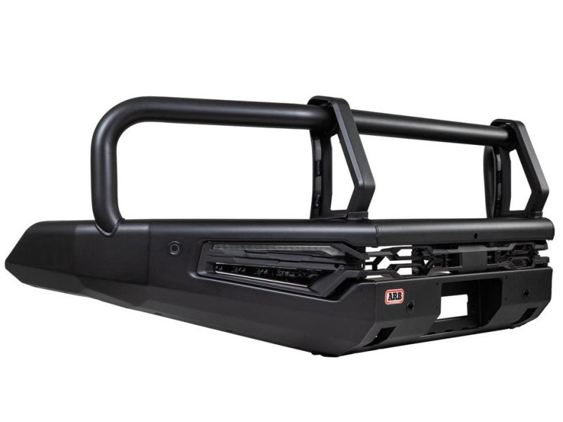 ARB Summit MkII Frontschutzbügel Stahl Mattschwarz – Toyota Hilux Revo (ab 2022), windenkompatibel mit LED-Nebelscheinwerfern