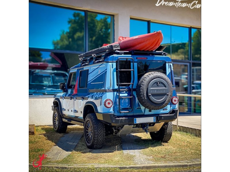 Heckstoßstange Stahl Ineos Grenadier — N4-Offroad