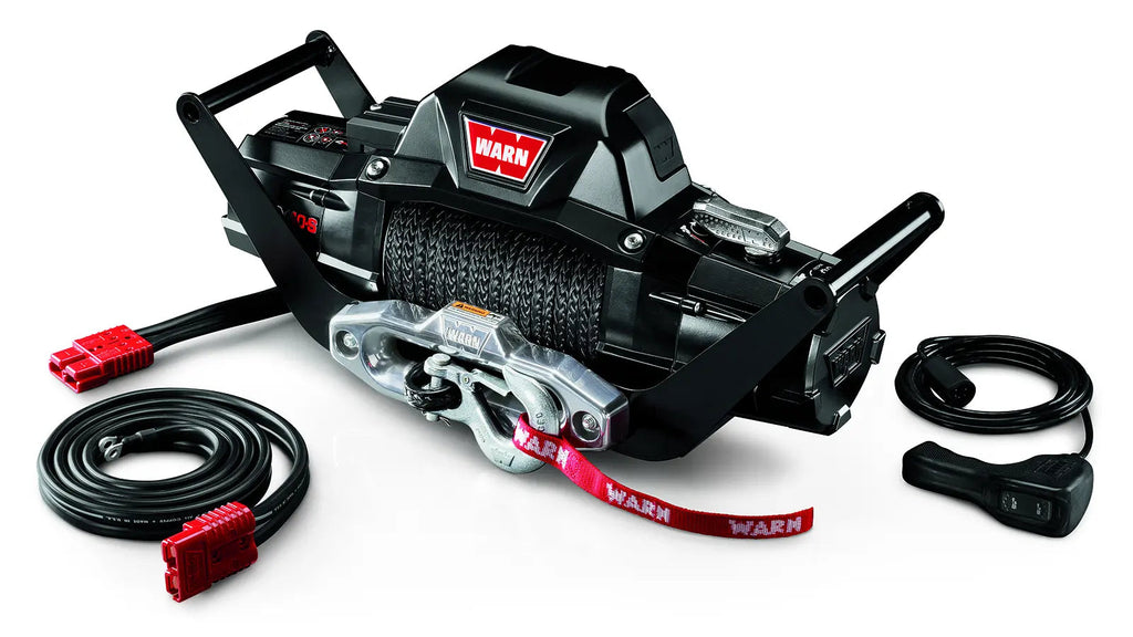 WARN ZEON 10 Multi-Mount Windenaufnahme, Ansicht von links