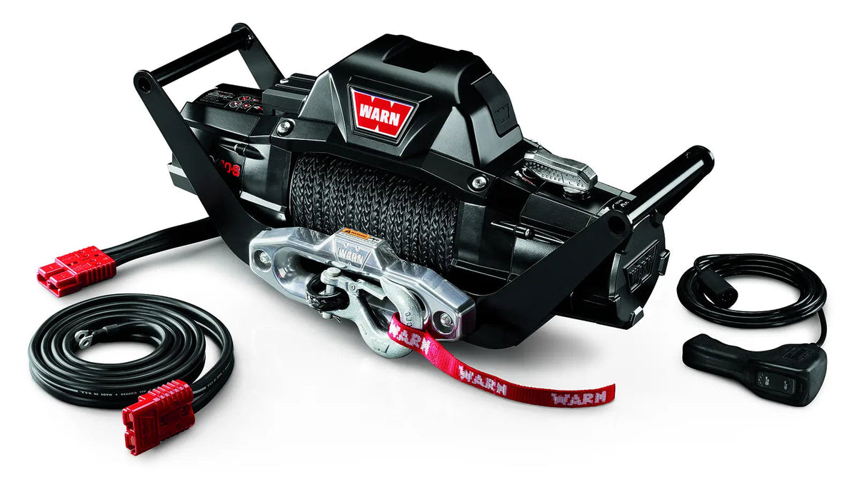 WARN ZEON 10 Multi-Mount Windenaufnahme, Ansicht von links