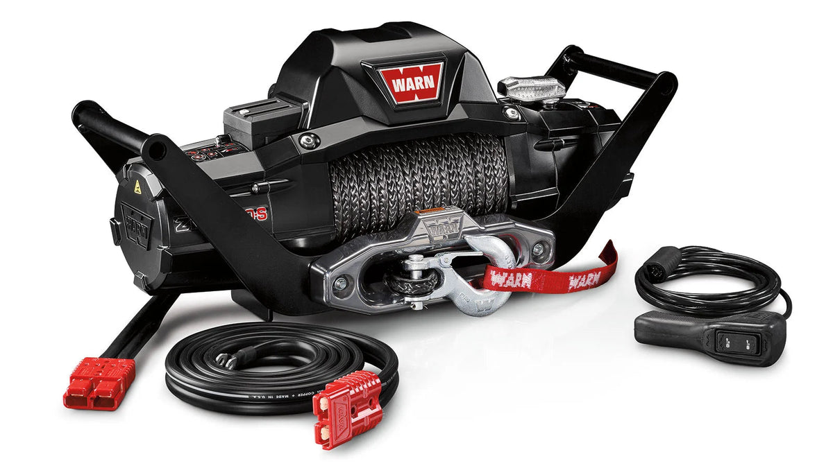 WARN ZEON 10 Multi-Mount Windenaufnahme, Ansicht von rechts